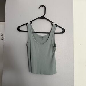 Brandy Melville John Galt Seafoam Sage Green Sheena Tank